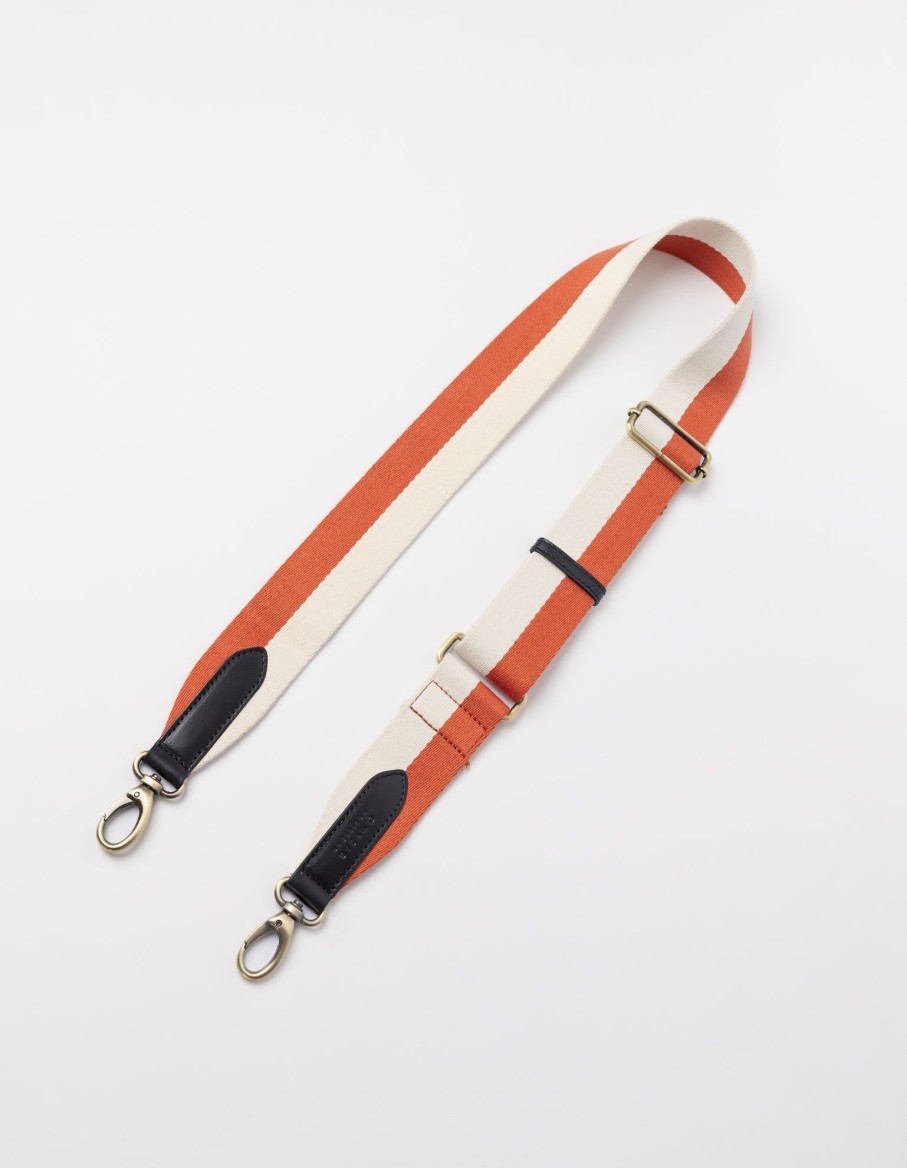 O My Bag Striped Webbing Strap | Straps