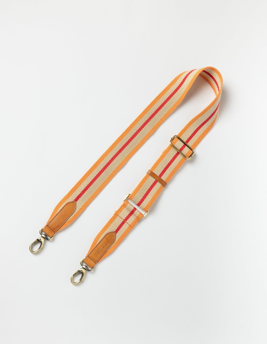 O My Bag Striped Webbing Strap | Straps