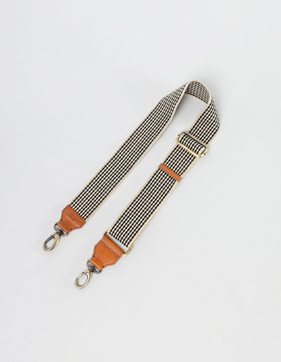 O My Bag Bum Bag Checkered Webbing Strap | Bum Bags