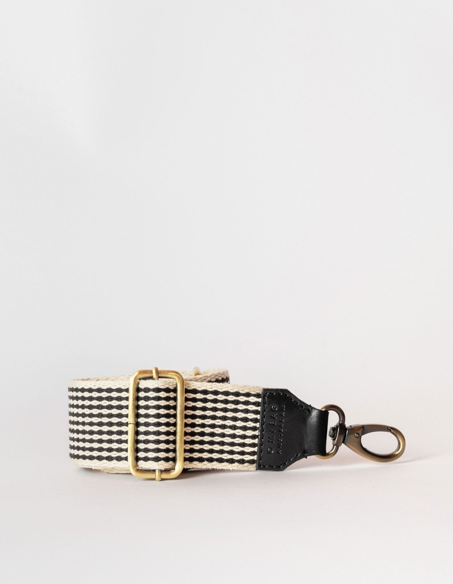 O My Bag Bum Bag Checkered Webbing Strap | Bum Bags